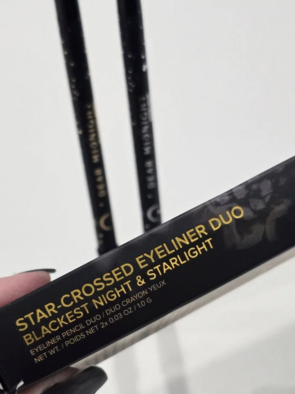 9/18 ✦ Star‑Crossed Eyeliner Duo ✦ Blackest Night & Starlight Creamy